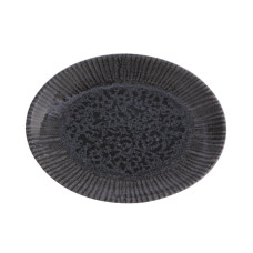 Porland Iris Dark Grey Блюдо овальне 260 мм