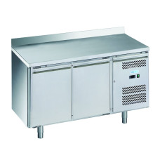 Стіл холодильний 2-х дверний з бортом Forcold G-GN2200TN-FC