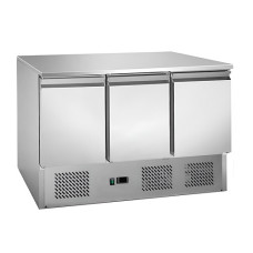 Стіл холодильний 3-х дверний Atelier А-S903 SS TOP, з нижнім агрегатом без борту