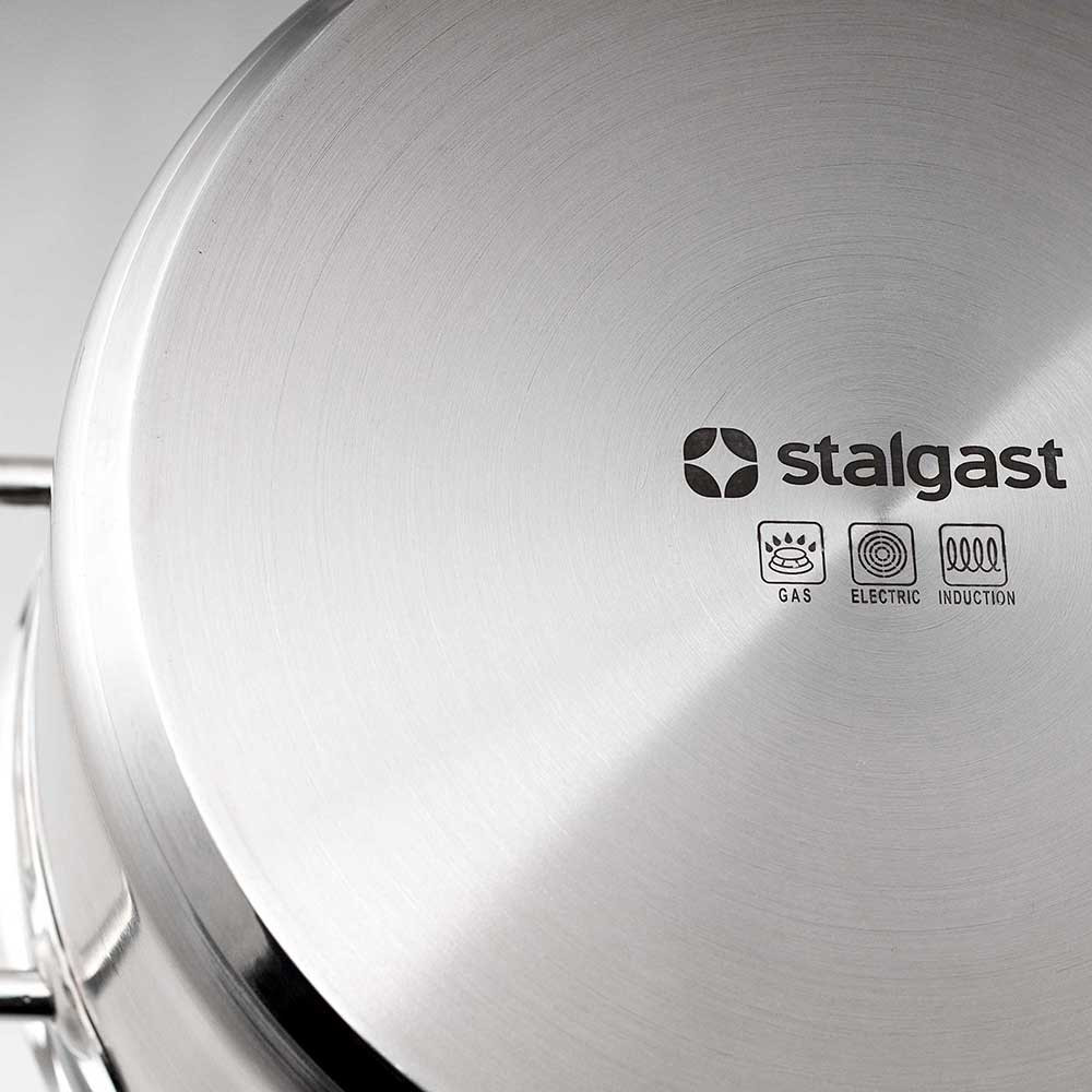 Каструля середня з кришкою Stalgast 4,4 л (012202)