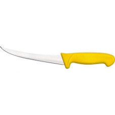 Нож обвалочный изогнутый 150 мм желтый Stalgast 283125