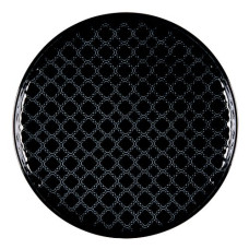 Lubiana Marrakesz Black Тарелка круглая 200 мм (сток)