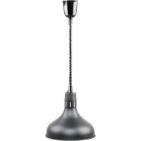 Лампа Stalgast для подогрева блюд подвесная (черная) 692611