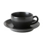 Porland Seasons Black Чашка чайная с блюдцем 200 мл