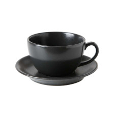 Porland Seasons Black Чашка чайная с блюдцем 320 мл