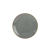 Porland Seasons Dark Gray Тарелка круглая 180 мм