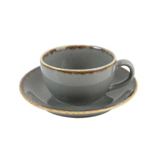Porland Seasons Dark Gray Чашка чайная с блюдцем 200 мл