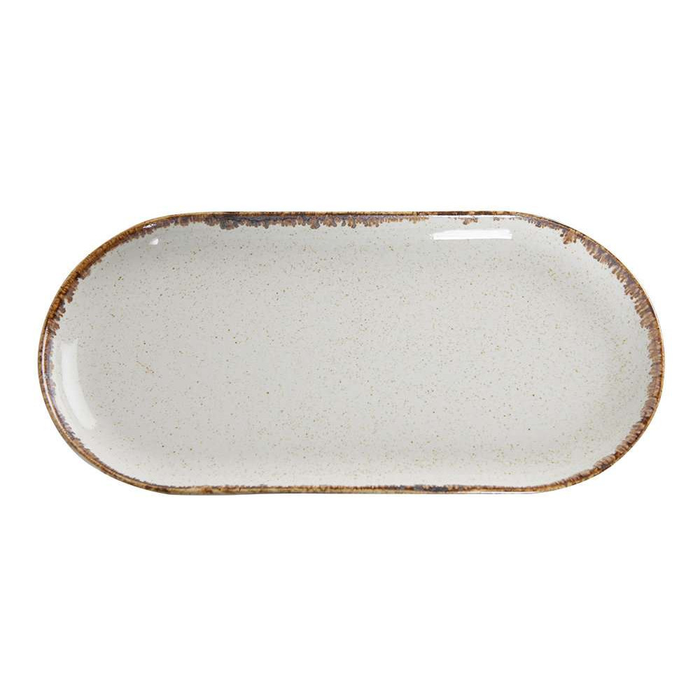 Блюдо овальне 300х150 мм Porland Seasons Beige