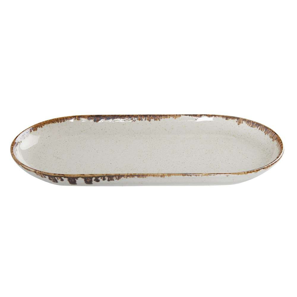 Блюдо овальне 300х150 мм Porland Seasons Beige
