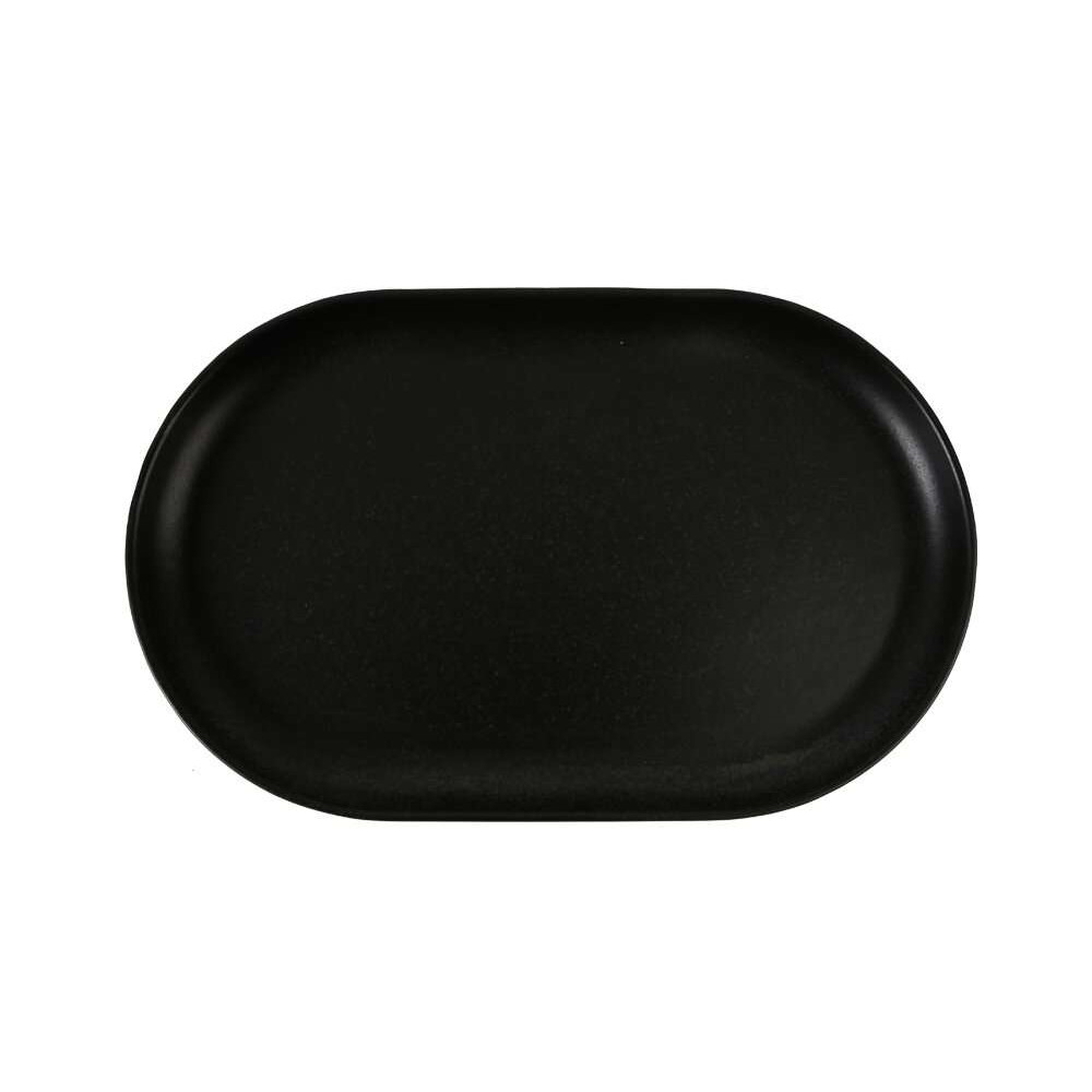 Блюдо овальне 320 мм Porland Seasons Black