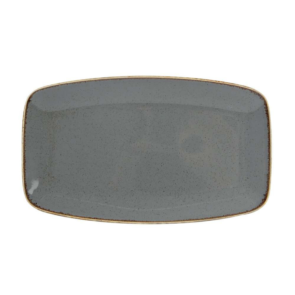 Блюдо прямокутна 310х180 мм Porland Seasons Dark Gray