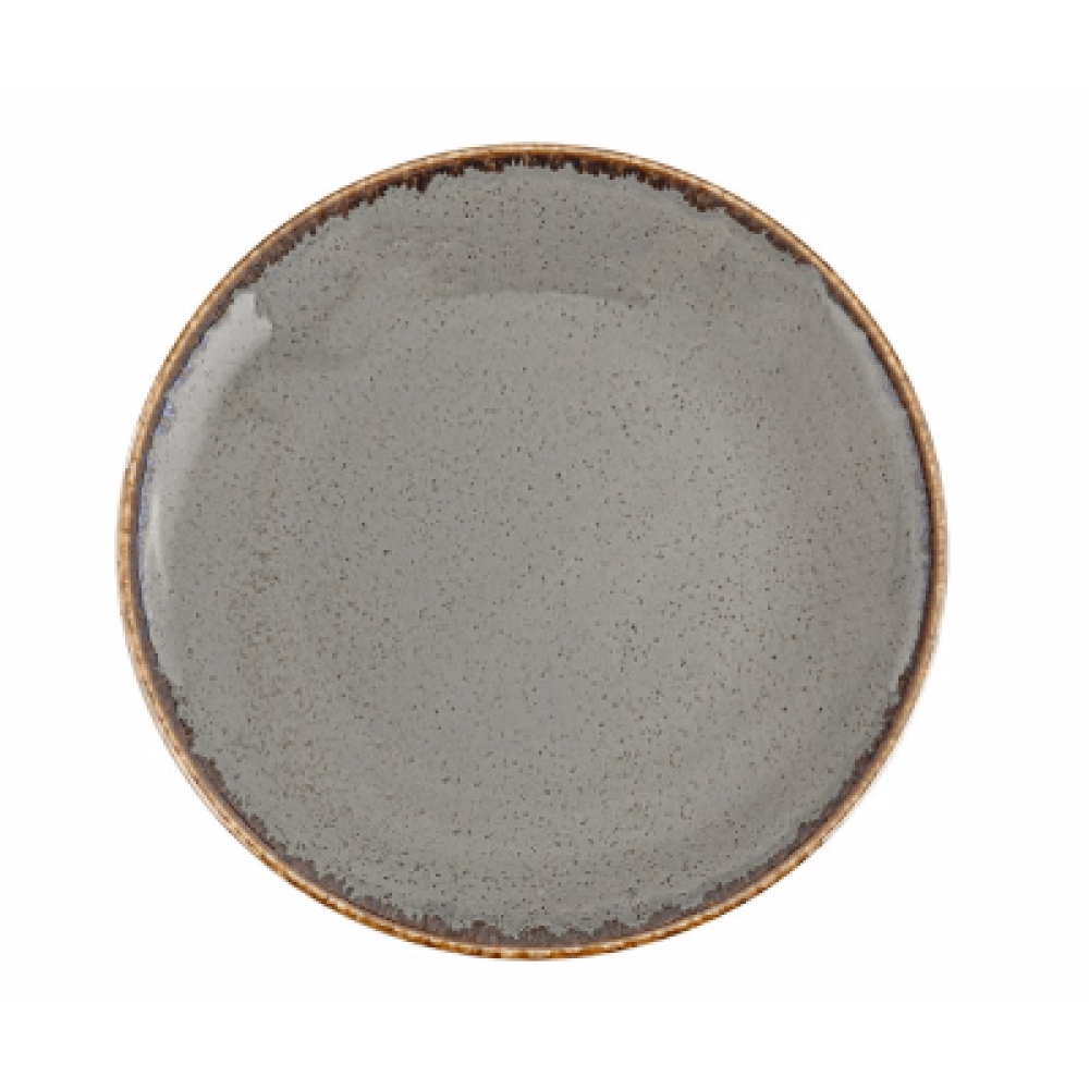 Тарілка кругле 300 мм Porland Seasons Dark Gray