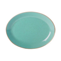 Блюдо овальне 310 мм Porland Seasons Turquoise