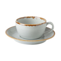 Porland Seasons Gray Чашка чайная 200 мл с блюдцем 160 мм в наборе