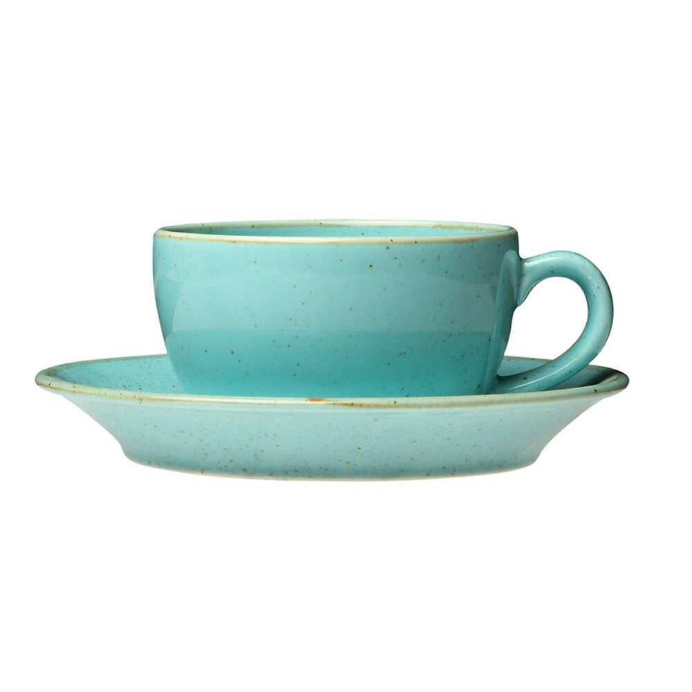 Porland Seasons Turquoise Чашка чайная 200 мл с блюдцем 160 мм в наборе