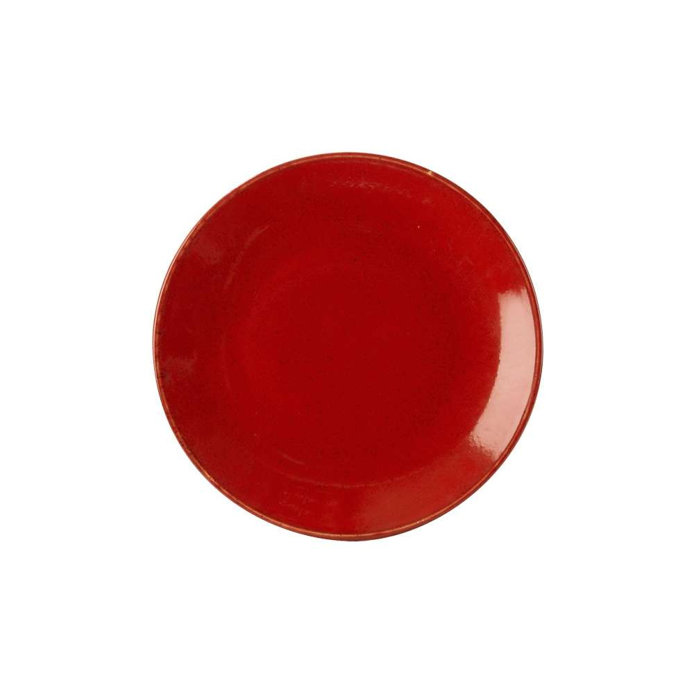 Porland Seasons Red Тарелка круглая 240 мм