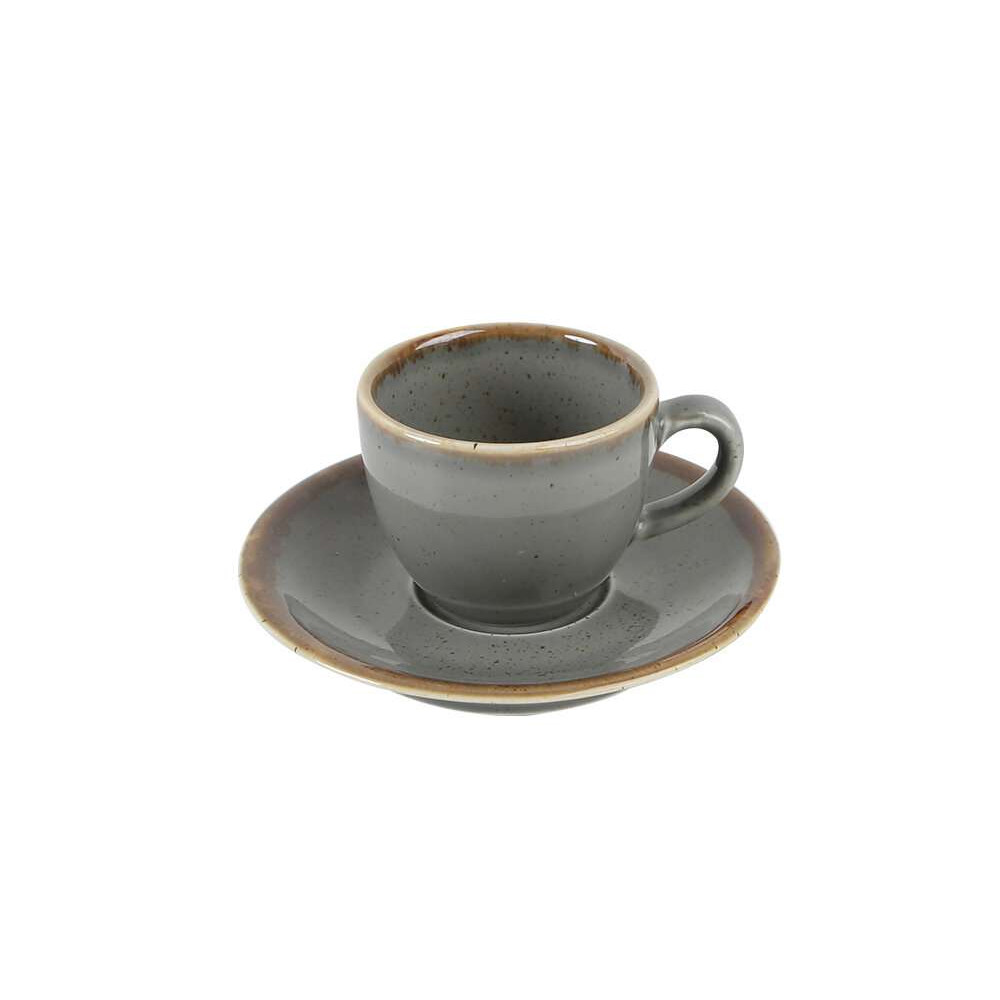 Чашка кавова 80 мл Porland Seasons Dark Gray
