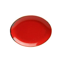 Блюдо овальне 240 мм Porland Seasons Red