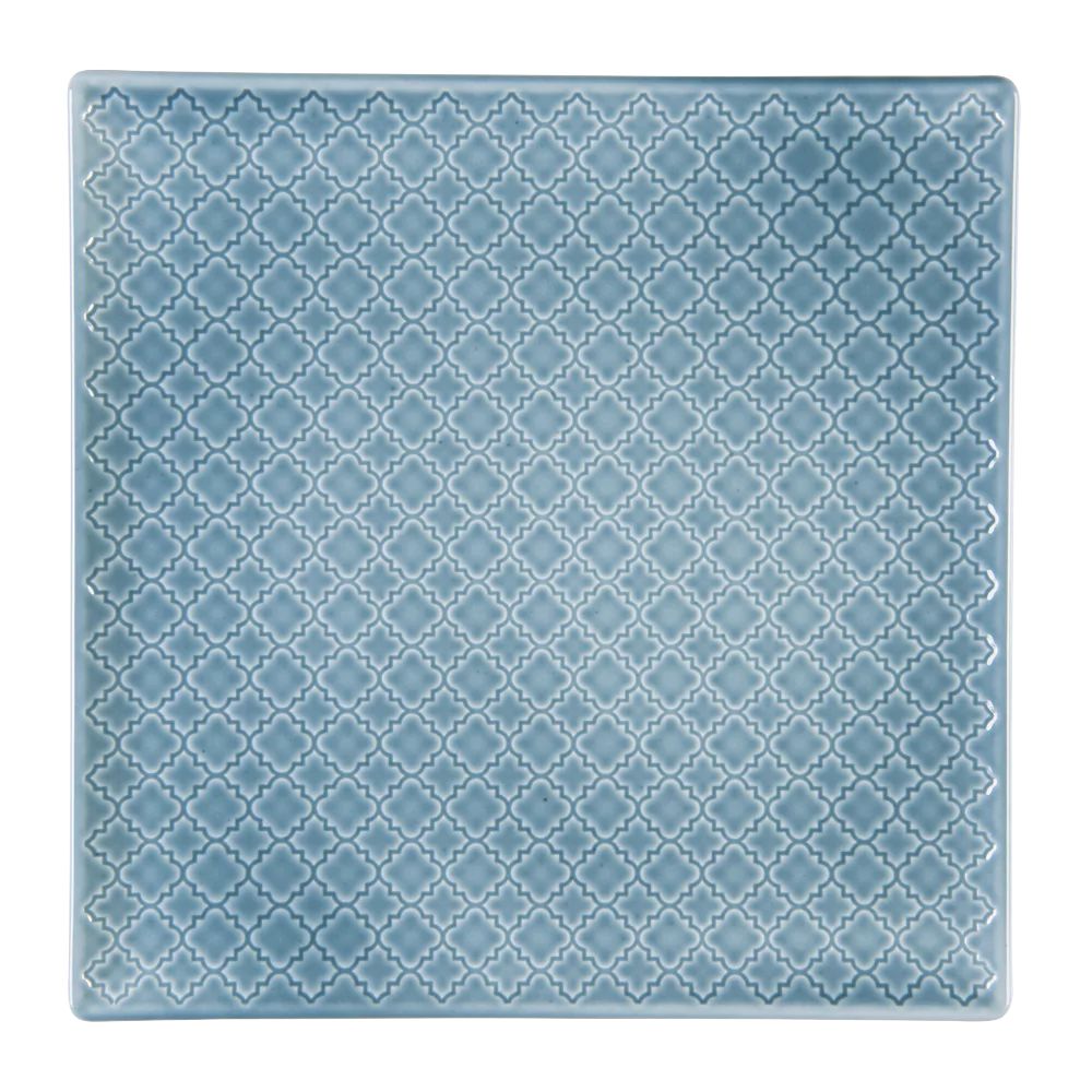 Lubiana Marrakesz Smoky Blue Тарелка квадратная 170x170 мм