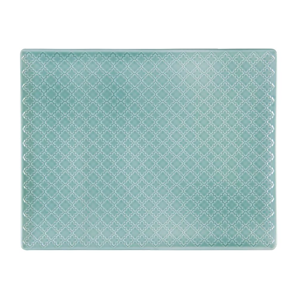 Lubiana Marrakesz Turquoise Блюдо прямоугольное 240х130 мм