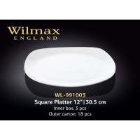 Wilmax Тарілка квадратна 305 мм
