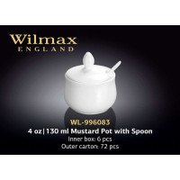 Wilmax Гірчичниця з ложкою 130 мл