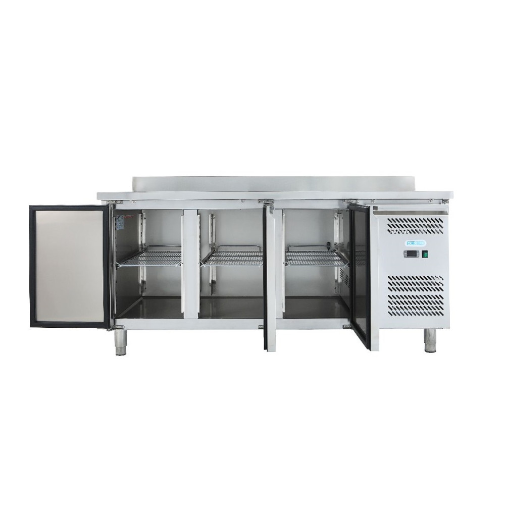 Стол холодильный 3-х дверный с бортом Forcold G-GN3200TN-FC