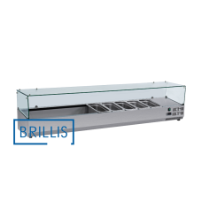Холодильная витрина для топпинга 1,4 м BRILLIS VRX1400/330G