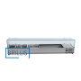 Вітрина холодильна  для топінгу 1,4 м BRILLIS VRX1400/330G