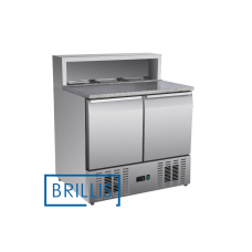 Стол холодильный для пиццы двухдверный BRILLIS PS900