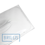 Кришка гастроємності BRILLIS з полікарбонату GN 1/1, прозора купольна