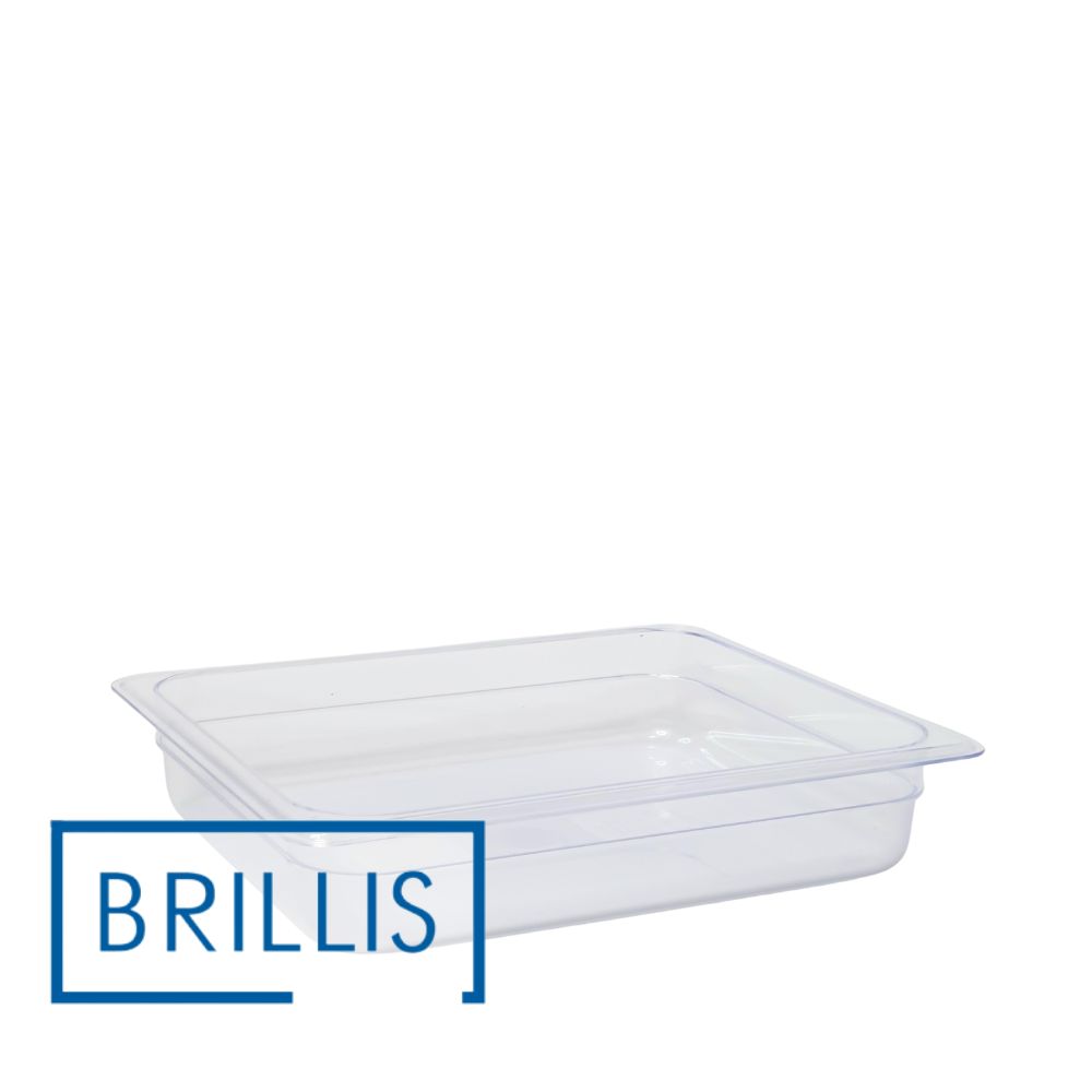 Гастроємність BRILLIS із полікарбонату GN 1/2-65 мм, прозора