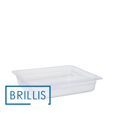 Гастроємність BRILLIS із полікарбонату GN 1/2-65 мм, прозора