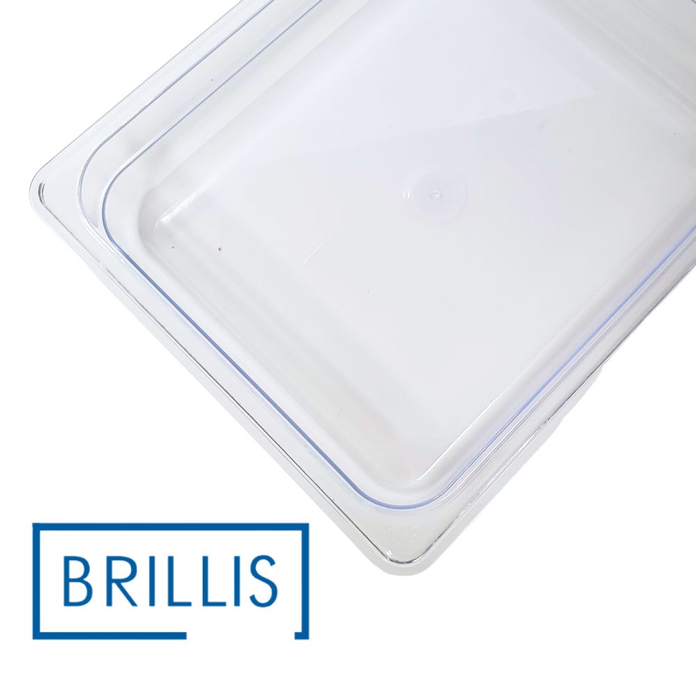 Гастроємність BRILLIS із полікарбонату GN 1/2-65 мм, прозора