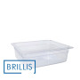 Гастроємність BRILLIS із полікарбонату GN 1/2-100 мм, прозора