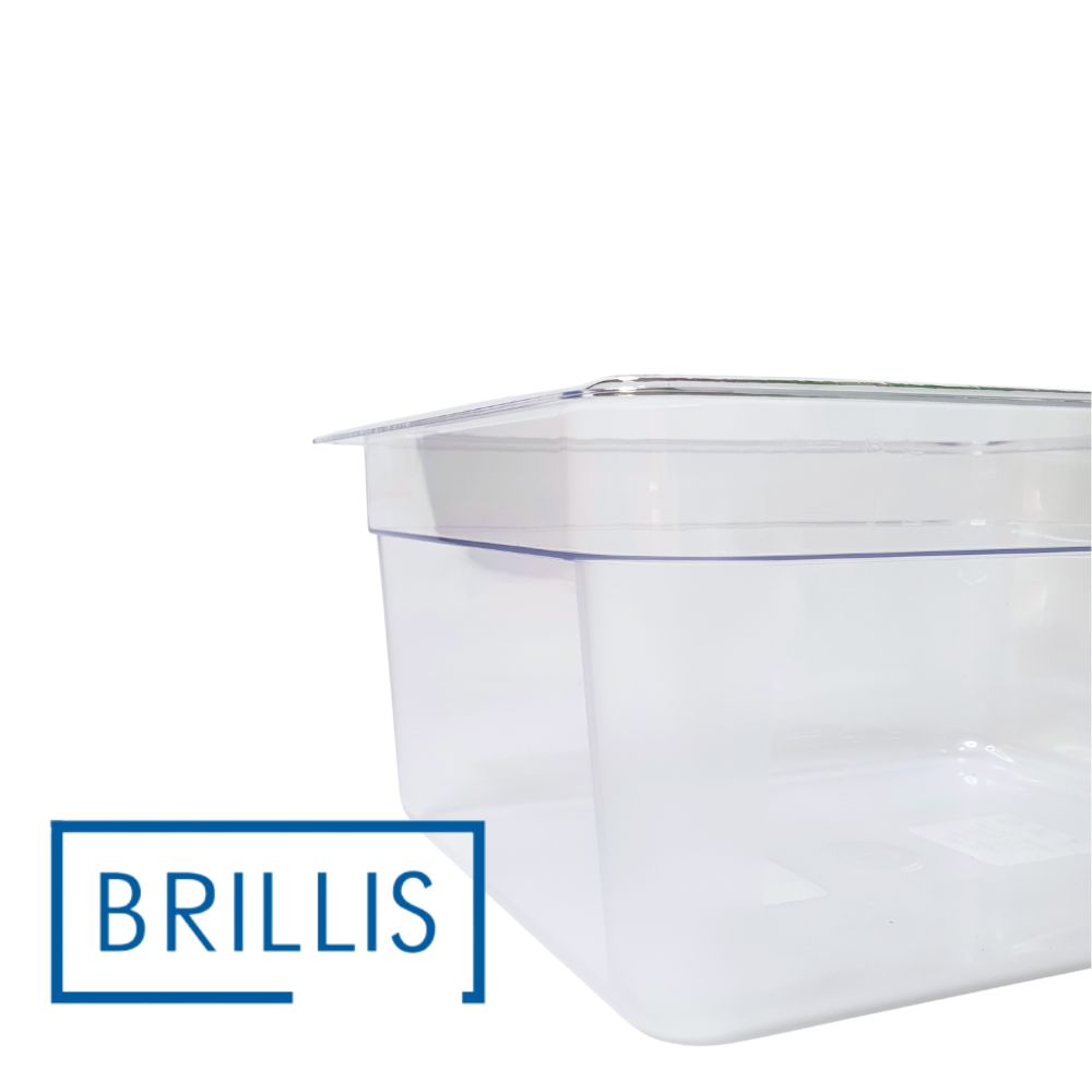 Гастроємність BRILLIS із полікарбонату GN 1/2-150 мм, прозора