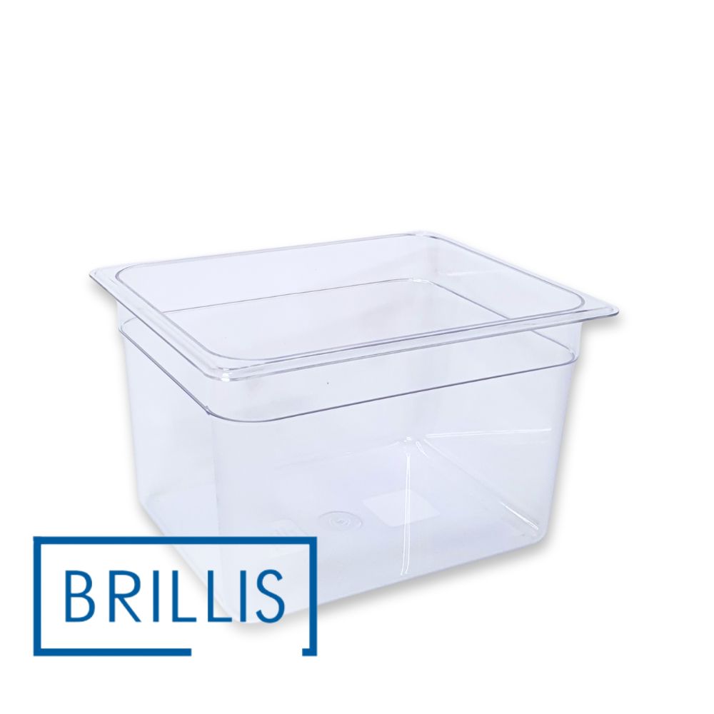 Гастроємність BRILLIS із полікарбонату GN 1/2-200 мм, прозора