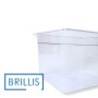 Гастроємність BRILLIS із полікарбонату GN 1/2-200 мм, прозора