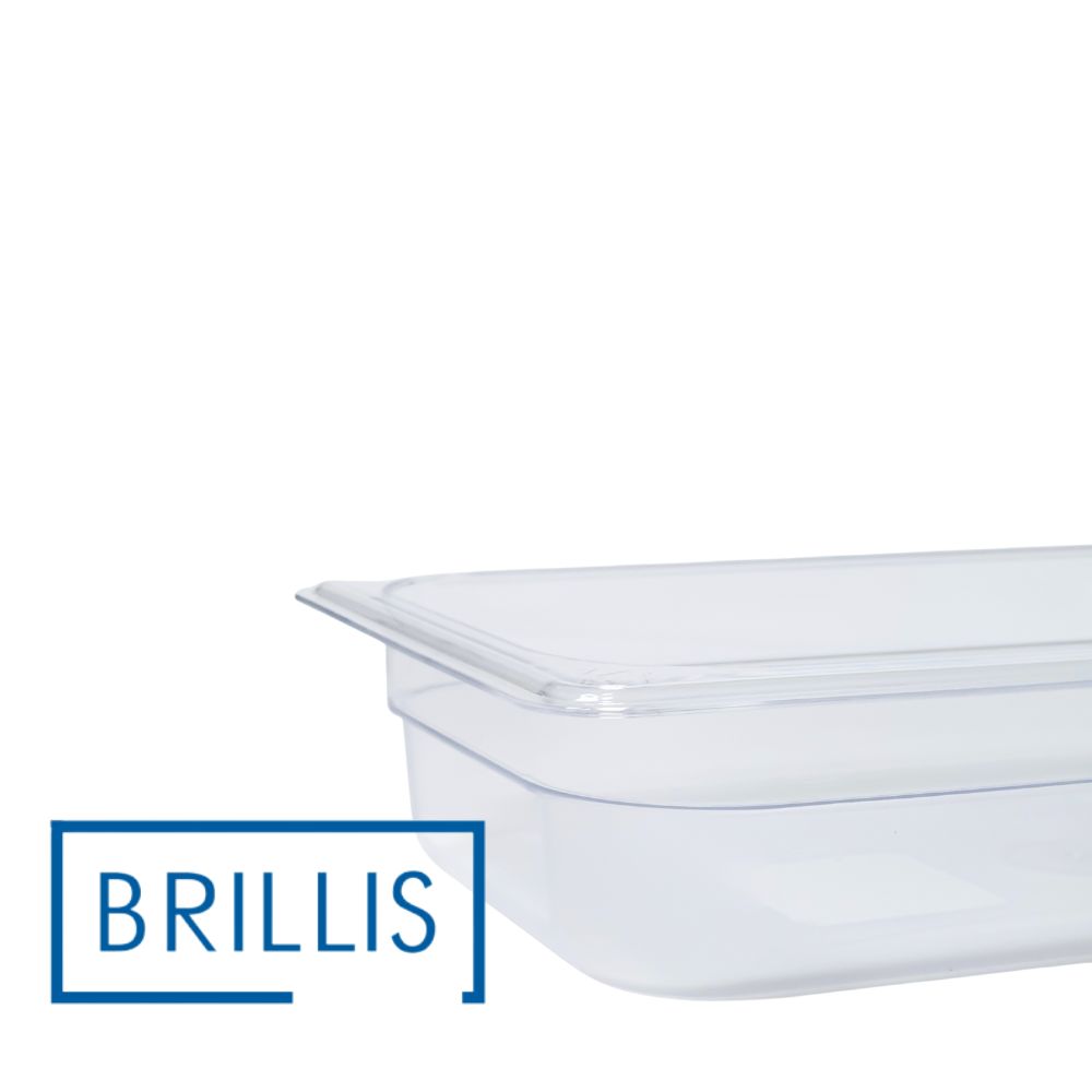 Гастроємність BRILLIS із полікарбонату GN 1/3-65 мм, прозора