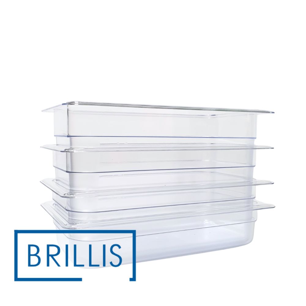 Гастроємність BRILLIS із полікарбонату GN 1/3-65 мм, прозора