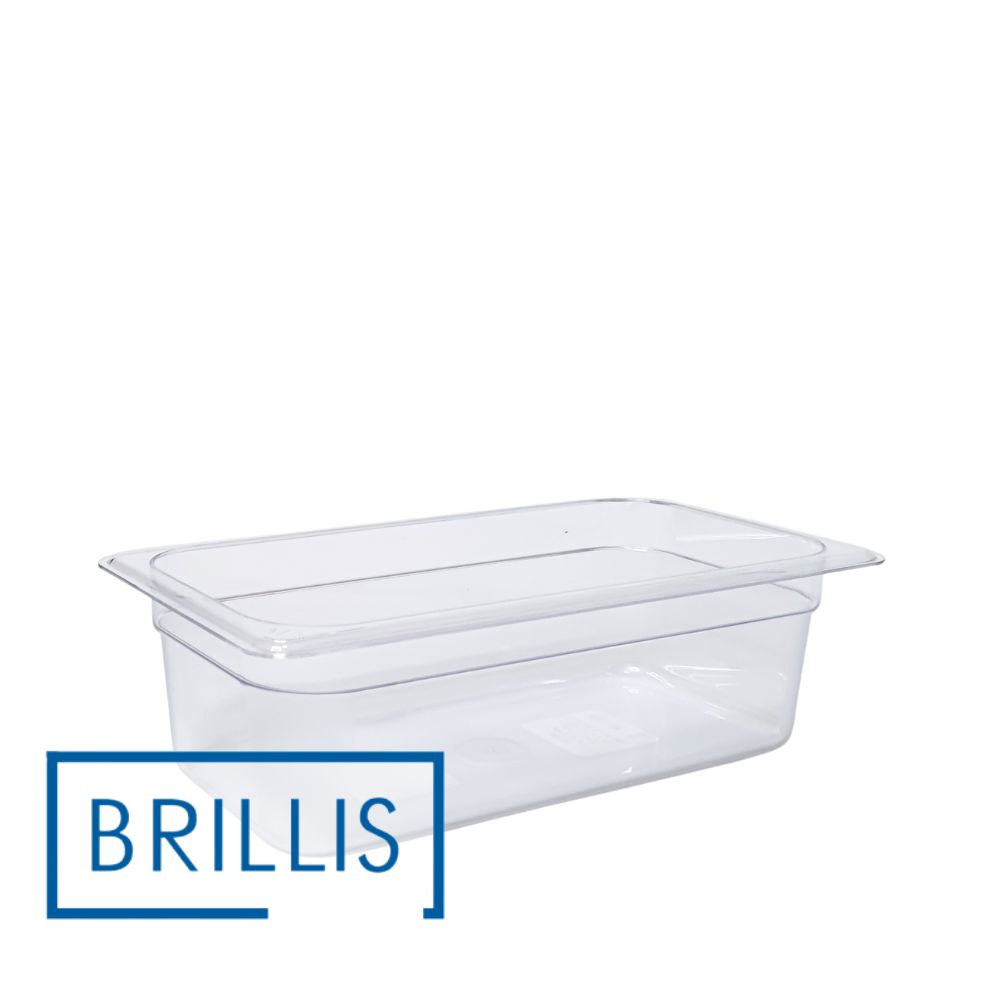 Гастроємність BRILLIS із полікарбонату GN 1/3-100 мм, прозора