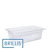 Гастроємність BRILLIS із полікарбонату GN 1/3-100 мм, прозора