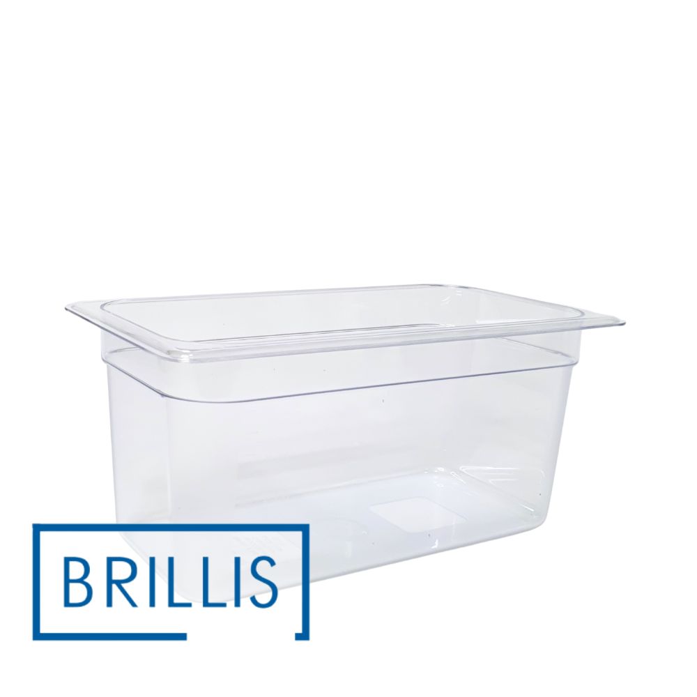 Гастроємність BRILLIS із полікарбонату GN 1/3-150 мм, прозора