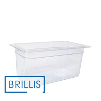 Гастроємність BRILLIS із полікарбонату GN 1/3-150 мм, прозора