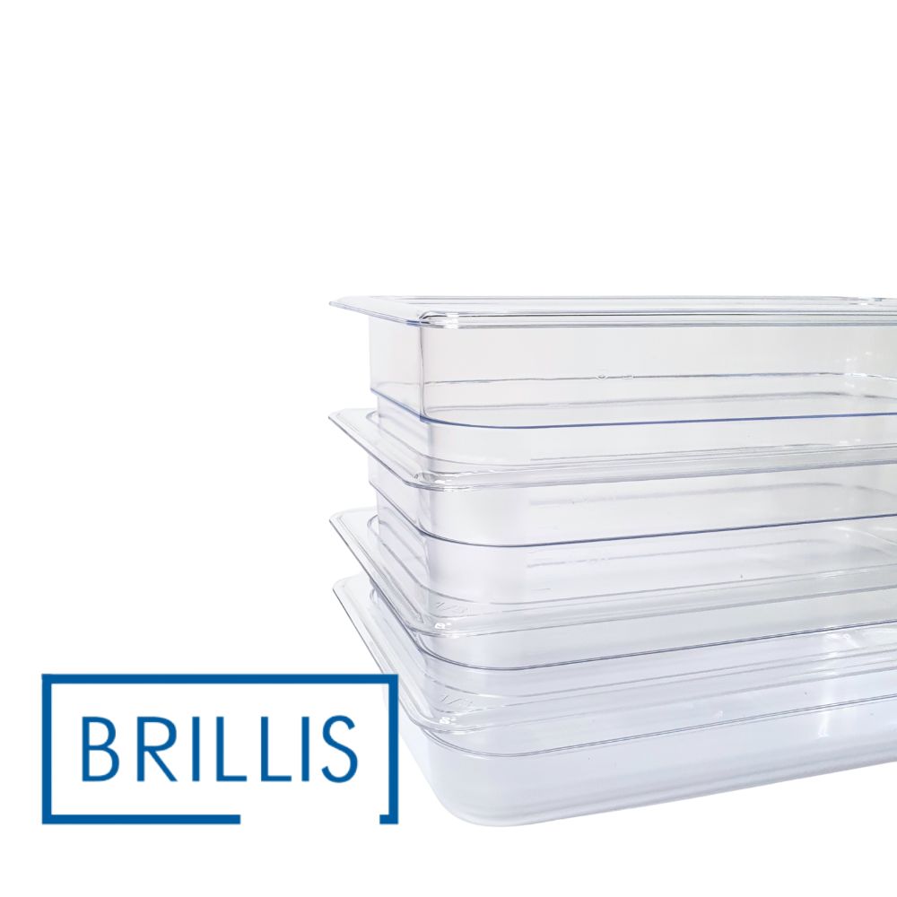Гастроємність BRILLIS із полікарбонату GN 1/3-150 мм, прозора