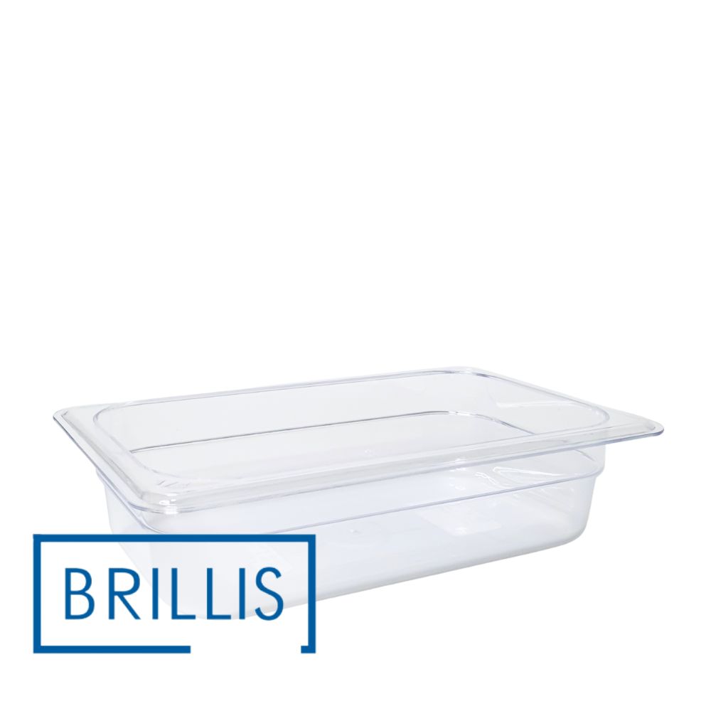 Гастроємність BRILLIS із полікарбонату GN 1/4-65 мм, прозора