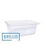 Гастроємність BRILLIS із полікарбонату GN 1/4-100 мм, прозора