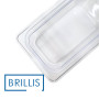 Гастроємність BRILLIS із полікарбонату GN 1/4-100 мм, прозора