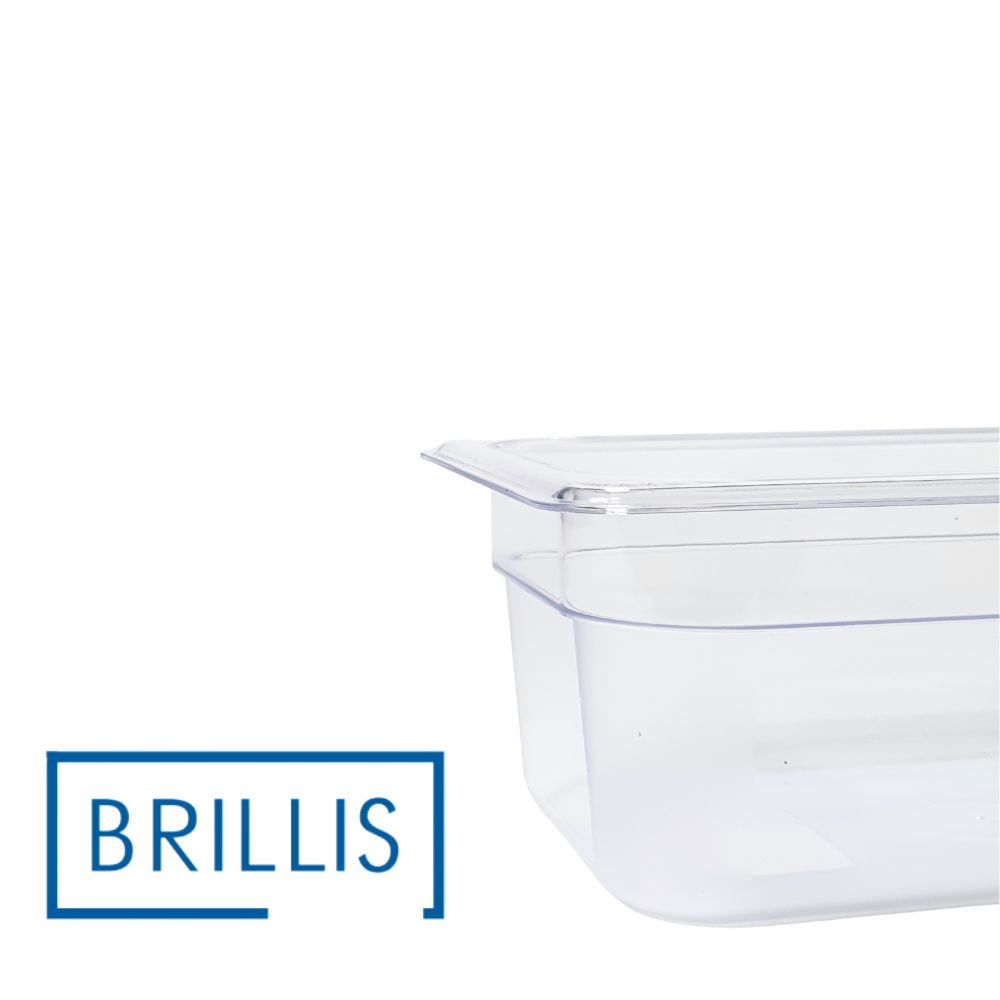 Гастроємність BRILLIS із полікарбонату GN 1/6-65 мм, прозора