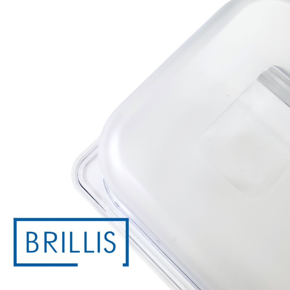 Гастроємність BRILLIS із полікарбонату GN 1/6-100 мм, прозора